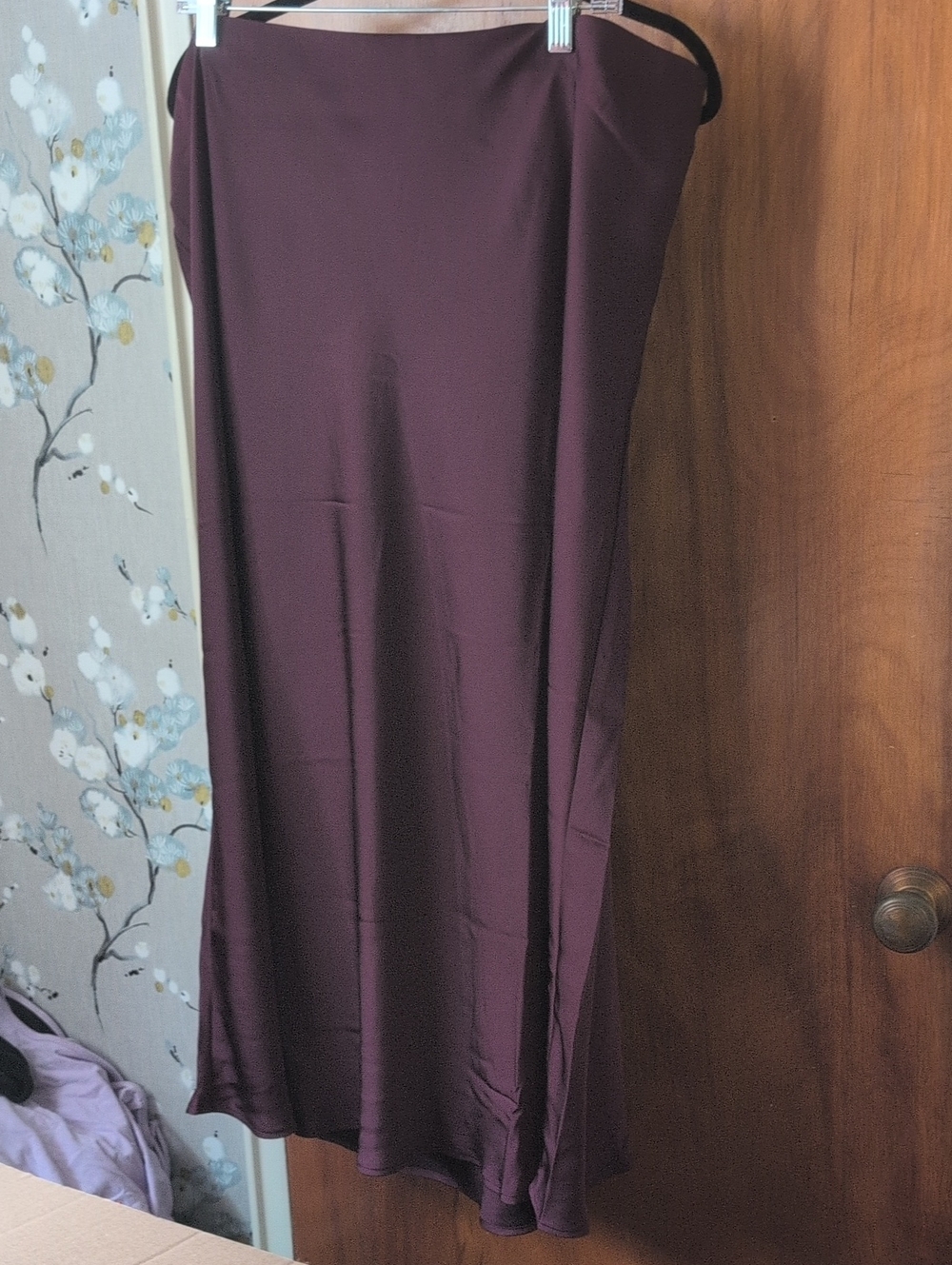 Old Navy Maxi Skirt in Deep Plum